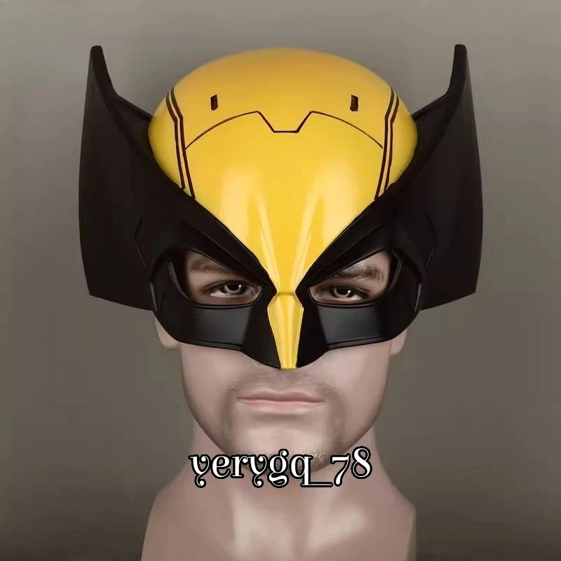 Deadpool & Wolverine Cosplay Wolverine Helmet PVC Half Face Mask Halloween Props - Image 2 of 4