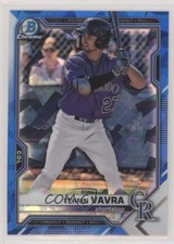 2021 Bowman Sapphire Edition Chrome Prospects Terrin Vavra #BCP-100 fo7