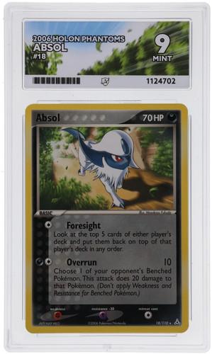 Absol graded ACE 9 for sale on eBay