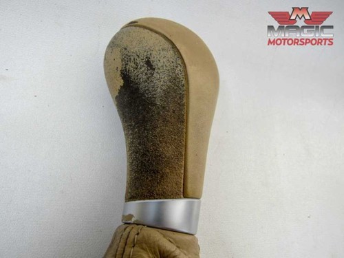 Mercedes W211 W219 CLS63 CLS55 E63 E55 AMG Shifter Boot Trim Start Button Beige - Picture 5 of 10