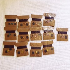 Trinkets with Leather Trim Jewelry Making Sets Lot of 13