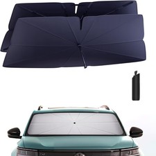 Windshield Sun Shade Umbrella For Volkswagen Atlas 2018-2025 Foldable