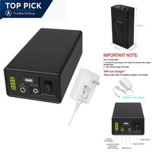 12/24V Portable Power Bank 35000mAh 129.5Wh USB DC for LED, CCTV, Smartphone