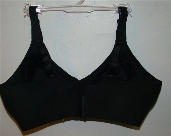 NWOT Lilyette Keyhole Black Underwire Minimizer Bra 0904 Black