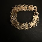 Vintage   Flexible Enameled  BRACELET -  9 shields or crests of France 7 1/4" — photo 3