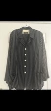 ROPPONGI LIGHT SUMMER VTG MELROSE STRIPED SUIT SIZE 40 ORIGINAL OWNER
