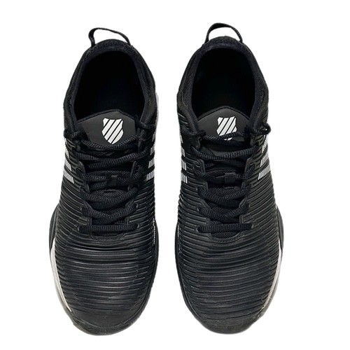 Zapatos Tenis K-Swiss Hypercourt Supreme Para Hombre Negro/Blanco Talla 9.5 06615-002-M - Imagen 5 de 7