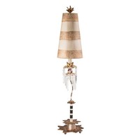 Birdland Tischleuchte Creme, Gold Flambeau FB-BIRDLAND-TL