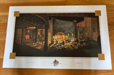 Walt Disney Art Classics Pirates The Final Scene Treasure Scene L. E. Print