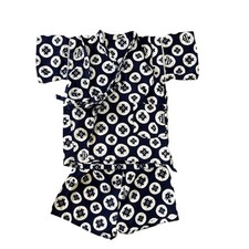 Japanese Baby Jinbei 90 1-2T Navy Cotton Festival Outfit Made in Japan