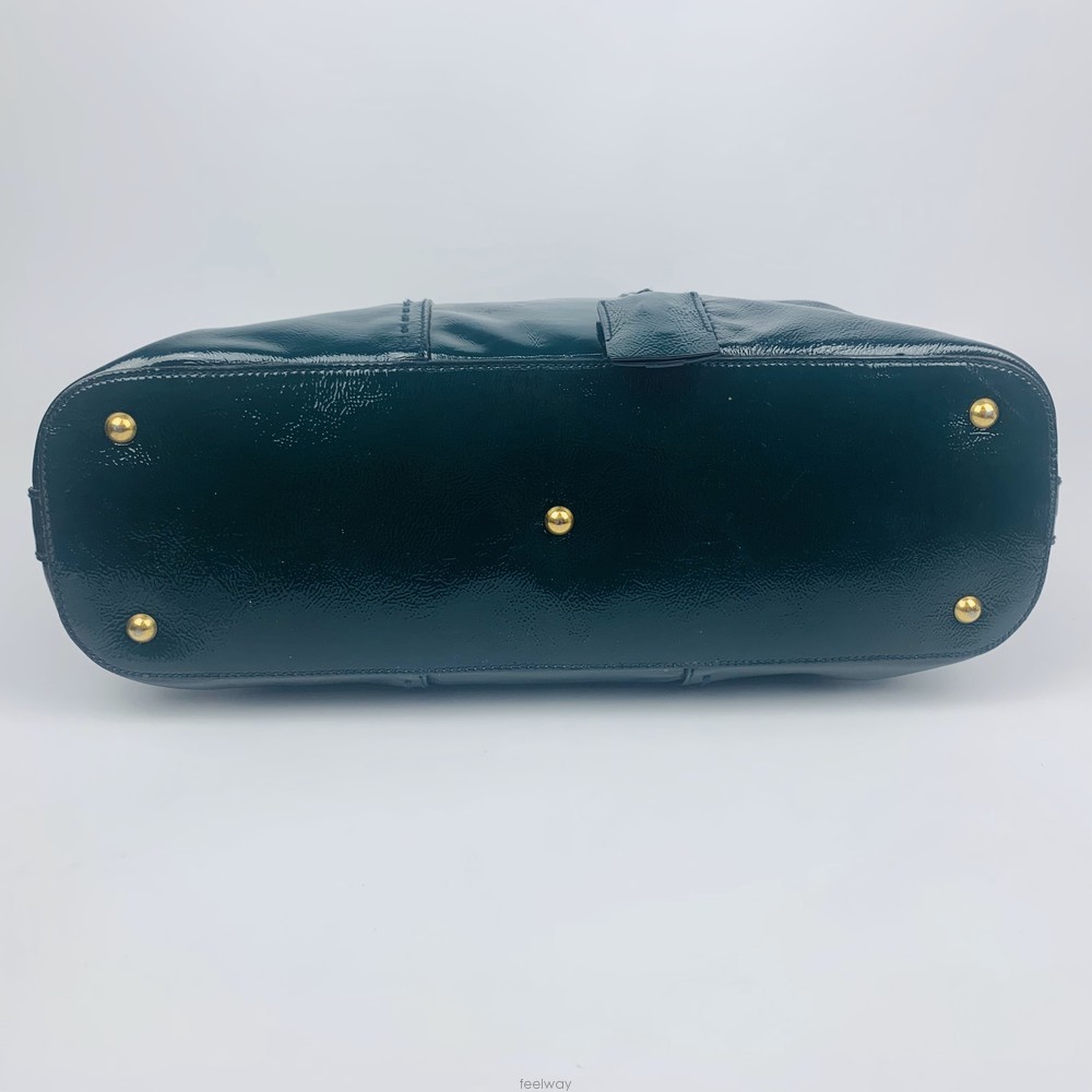 Borsa a tracolla media Saint Laurent Patent M 138218415