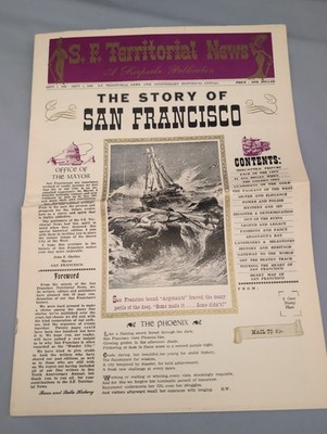 San Francisco Territorial News Jan. 1965 - Jan. 1966 - Historical Quarterly