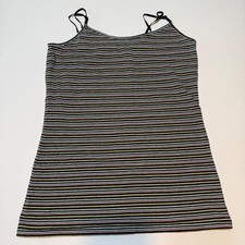Vintage Xhilaration Y2K Grunge Whimsigoth Fairy Striped Shimmering Cami