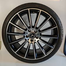 GENUINE 20" MERCEDES E TURBINE AMG 8J FRONT ALLOY WHEEL W213 A2134012200  /24AF