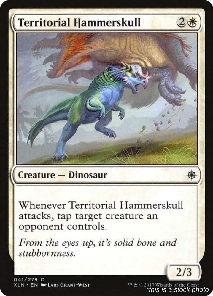 Territorial Hammerskull Common 41 XLN Ixalan Near Mint NM Magic