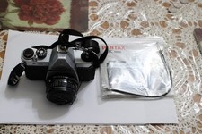 Pentax K1000 35mm SLR Camera 50mm Lens Untested Sold As Is For Parts