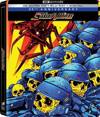 Starship Troopers *25th Anniversary* 4K Steelbook (4K UHD+Blu-ray+Digital) *NEW*
