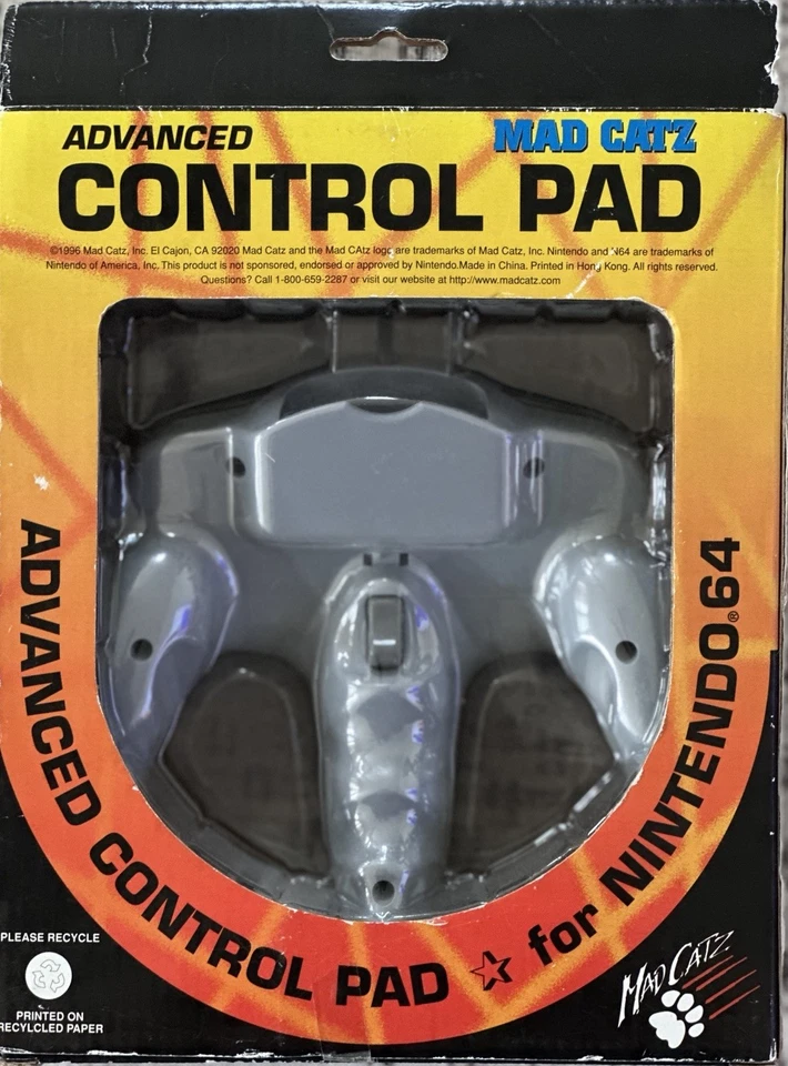 Mad Catz Advanced Control Pad for Nintendo 64  - Image 2 of 2