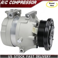 New AC Compressor w / Clutch Fits Chevrolet Malibu Impala Buick Regal 1996-2005 