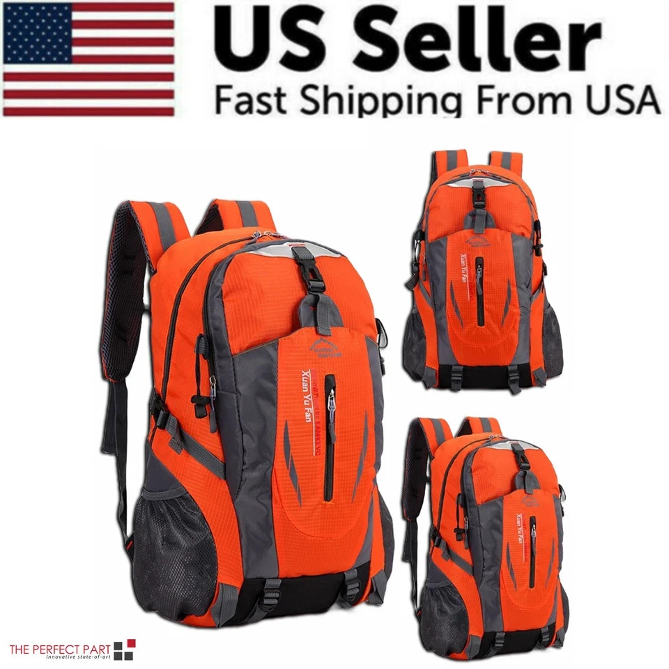 Rucksack Camping Laptop Hiking School Book Bag