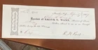 1862 Newark NJ Soldier’s Tax Receipt Signed Soldier