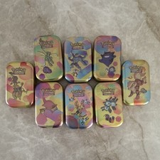 Pokémon TCG Scarlet & Violet—151 Mini Tin Machamp, Gengar, Scyther Lot 8 of 10