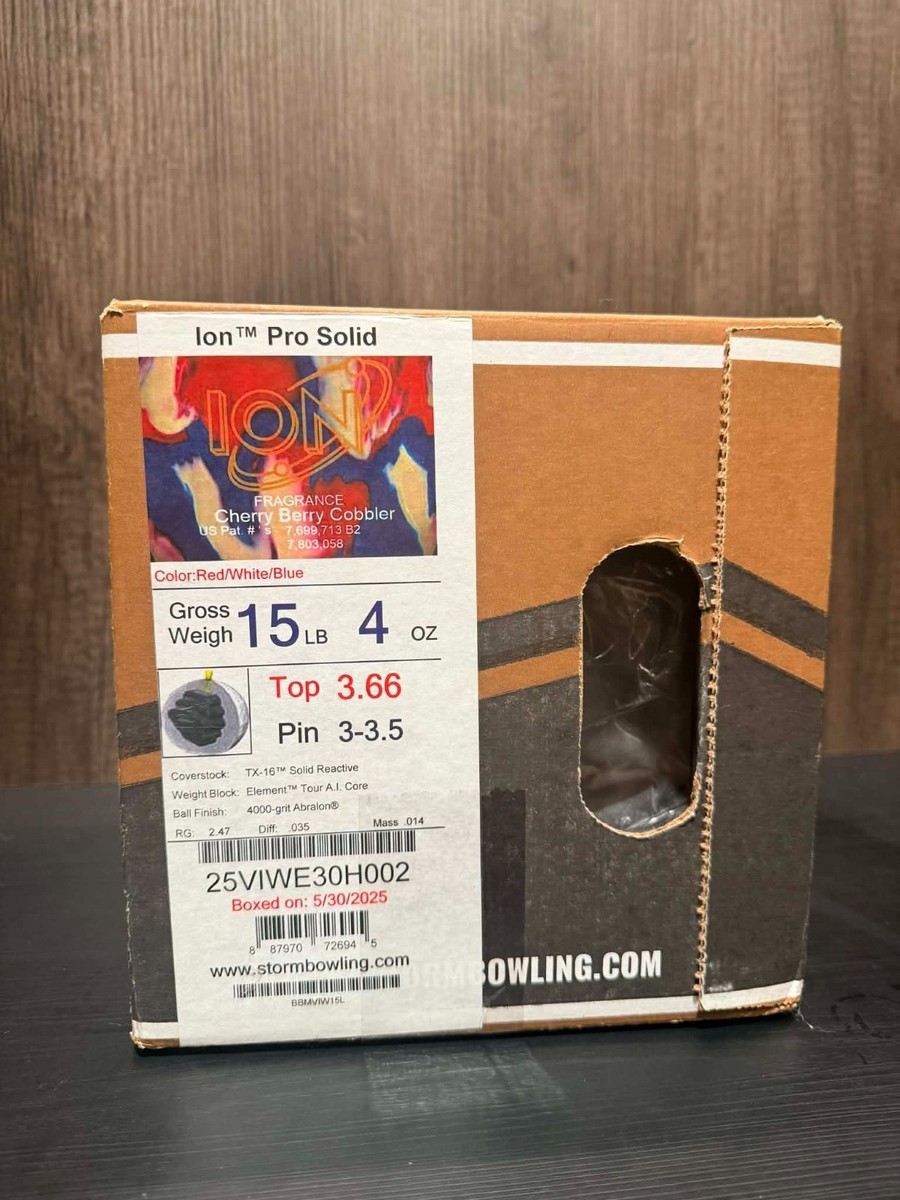 1 of 200 Limited Edition Storm Ion Pro Solid Bowling Ball 15lb | eBay 1 of 200 Limited Edition Storm Ion Pro Solid Bowling Ball 15lb | eBay