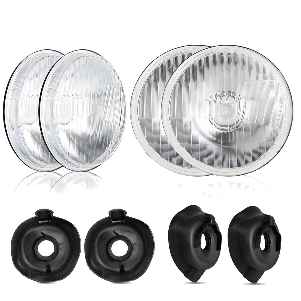 5.75"INCH 5-3/4 Round LED Headlight Hi/Lo Sealed For Volvo VHD 2001-2019 Truck — 第 2/4 张图片