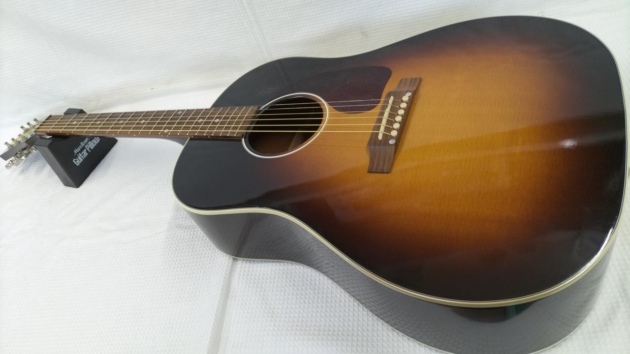 Gibson J-45 Standard Acoustic Electric Guitar LR Baggs VTC w/Hard Case
