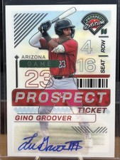 2024 Panini Prospect Edition - Gino Groover #46 Signatures (AU, RC)