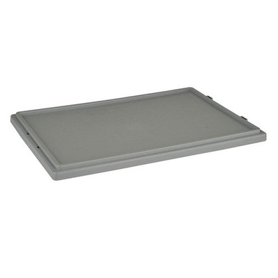 QUANTUM STORAGE SYSTEMS LID301GY Lid,Gray,Polyethylene,26 5/8 in 8YAE6