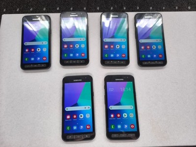 6x Stück Samsung Galaxy Xcover 4 Modell SM-G390F, IP68 schwarz, Konvolut