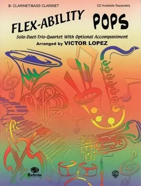 Flex-Ability: Pops - Bb Clarinet / Bass Clarinet | Victor Lopez | Taschenbuch-image