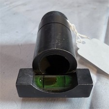 Vintage Target Rifle Globe Front Sight W Spirit Level 38 Dovetail Insert