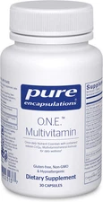 O.N.E. Multivitamin 30 Caps Pure Encapsulations - New And Sealed Free-shipping