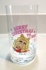 Disney Miss Piggy Drinking Glass, Miss Piggy Glass