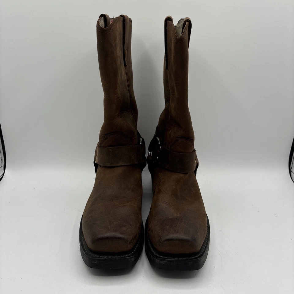 Durango Arnés Crossroads Bota Mujer 7M Gaucho Hebilla Cuero Marrón RD594 Foto 2 de 4