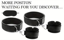 Restraint Handcuffs Ankle Cuff Wrist To Thigh Cuffs Leg Open Leg Bondage Straps