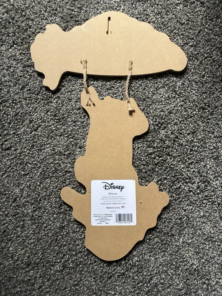 Arte de pared columpio Disney Winnie The Pooh - Nuevo - Obra de arte infantil - Winnie The Pooh Foto 2 de 3
