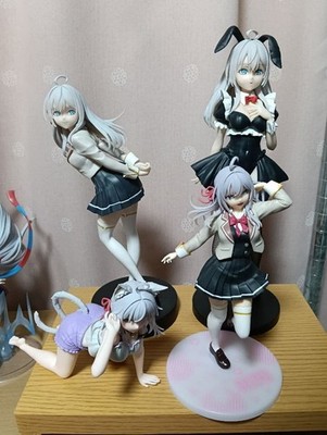 Roshidere Aria Prize Figur 4er Set Authentic Collectible Anime Figures Slight