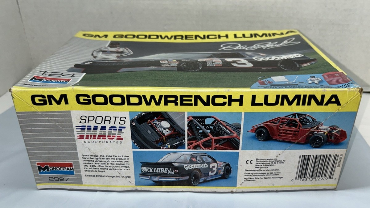 VINTAGE MONOGRAM #3 GM GOODWRENCH LUMINA 2927 DALE EARNHARDT