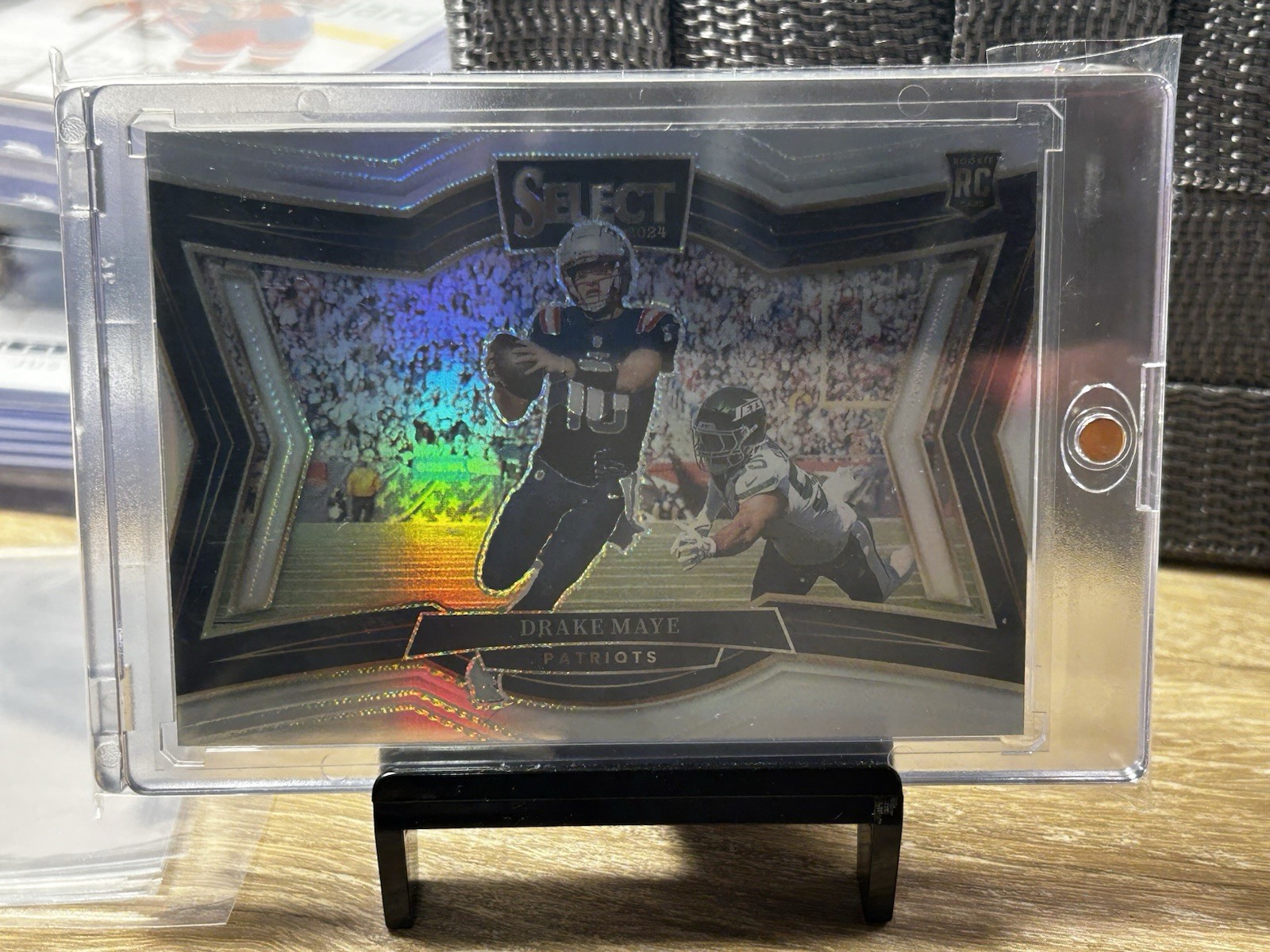 DRAKE MAYE 2024 SELECT FIELD LEVEL ROOKIE SILVER PRIZM REFRACTOR PATRIOTS SSP 🔥