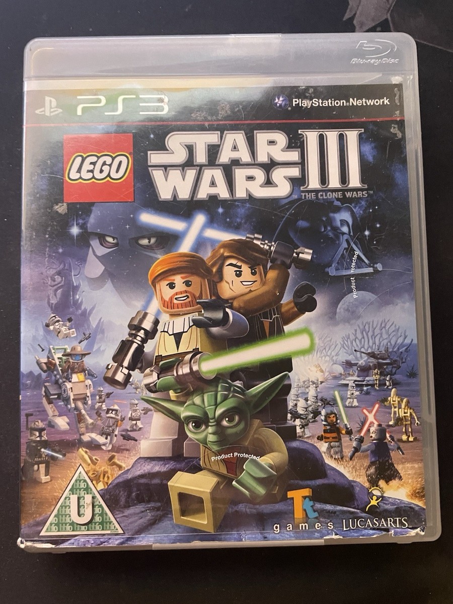 Lego Star Wars Clone Wars Video Game Ps3 USED) LEGO Star Wars
