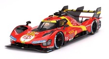 BBR Models 1/18 FERRARI 499P TEAM AF CORSE #50 3° WEC 1000 MILES OF SEBRING 2023