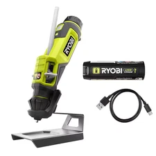 RYOBI USB Lithium Glue Pen Kit Cordless Rapid Heat Precision Mini Stick Gun