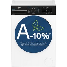 Beko b300 BMWEP10147DB: Lavatrice 10kg, classe A-10%, 1400giri, tecnologia Energ