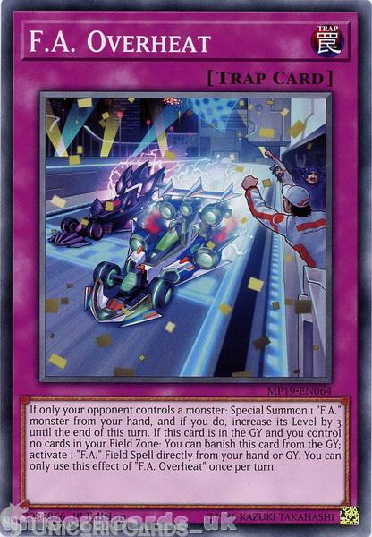 MP19-EN064 F.A. Overheat Common 1st Edition Mint YuGiOh Card
