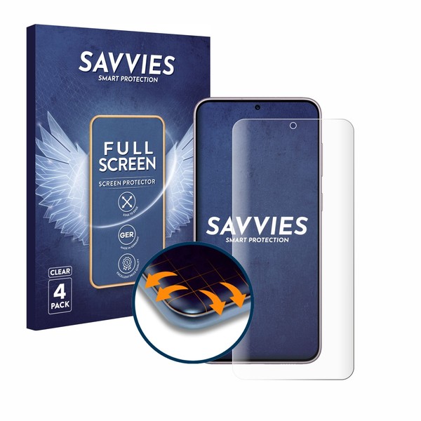 4X Full-Screen Schutz Folie FüR Samsung Galaxy S23 Plus 3D Curved Edge Display-image