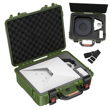 Starlink Mini Case, IP67 Waterproof Starlink Mini Hard Case with Portable Green