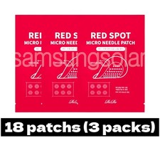 RiRe Red Spot Micro Needle Patch 3 Packs 18 Patches for Acne Spot Care